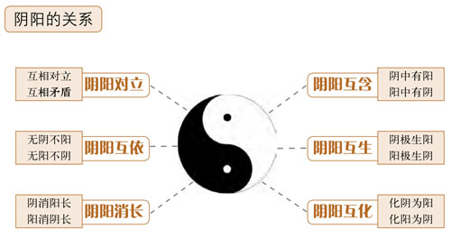 陰陽范疇與矛盾的關系