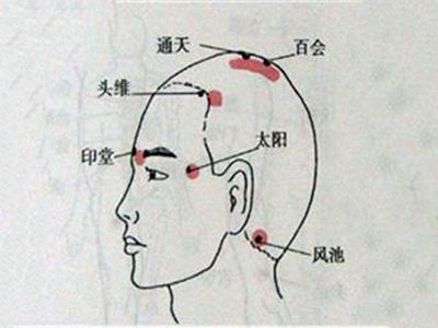 按摩三穴 提神解乏