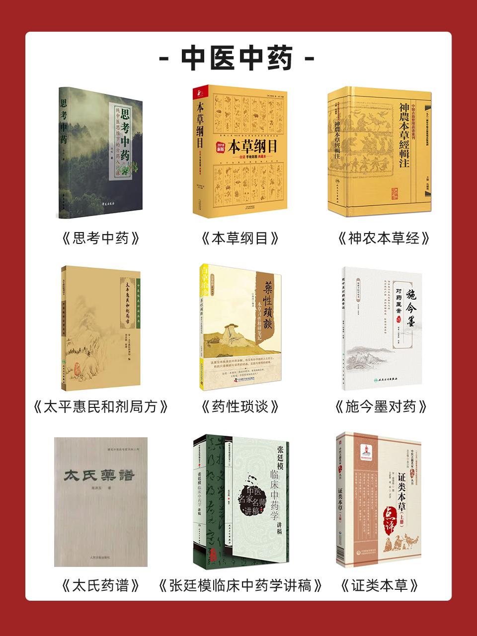書單推薦 | 81本經典中醫書籍！建議收藏